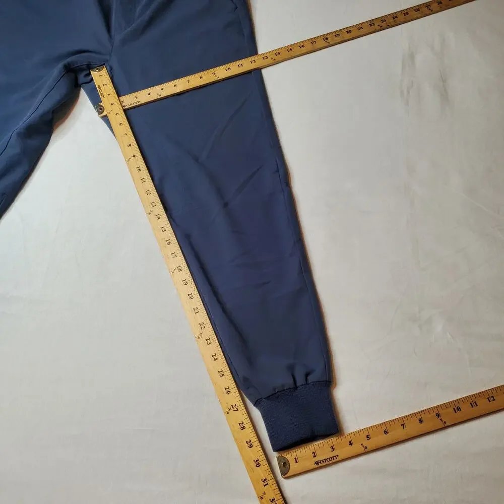 Figs Men's Size M Tansen Jogger Slim-Fit Scrub Pants Blue Gray MXXSW2004S